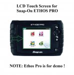 LCD Touch Screen Digitizer Replacement for SNAP-ON ETHOS PRO